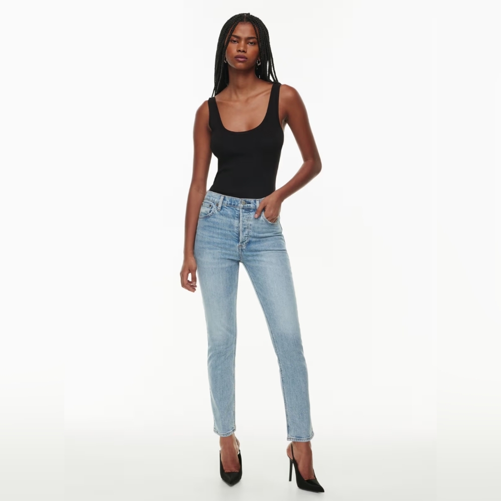 Aritzia Denim Forum The Yoko High Rise Slim Jeans 28L, size 27